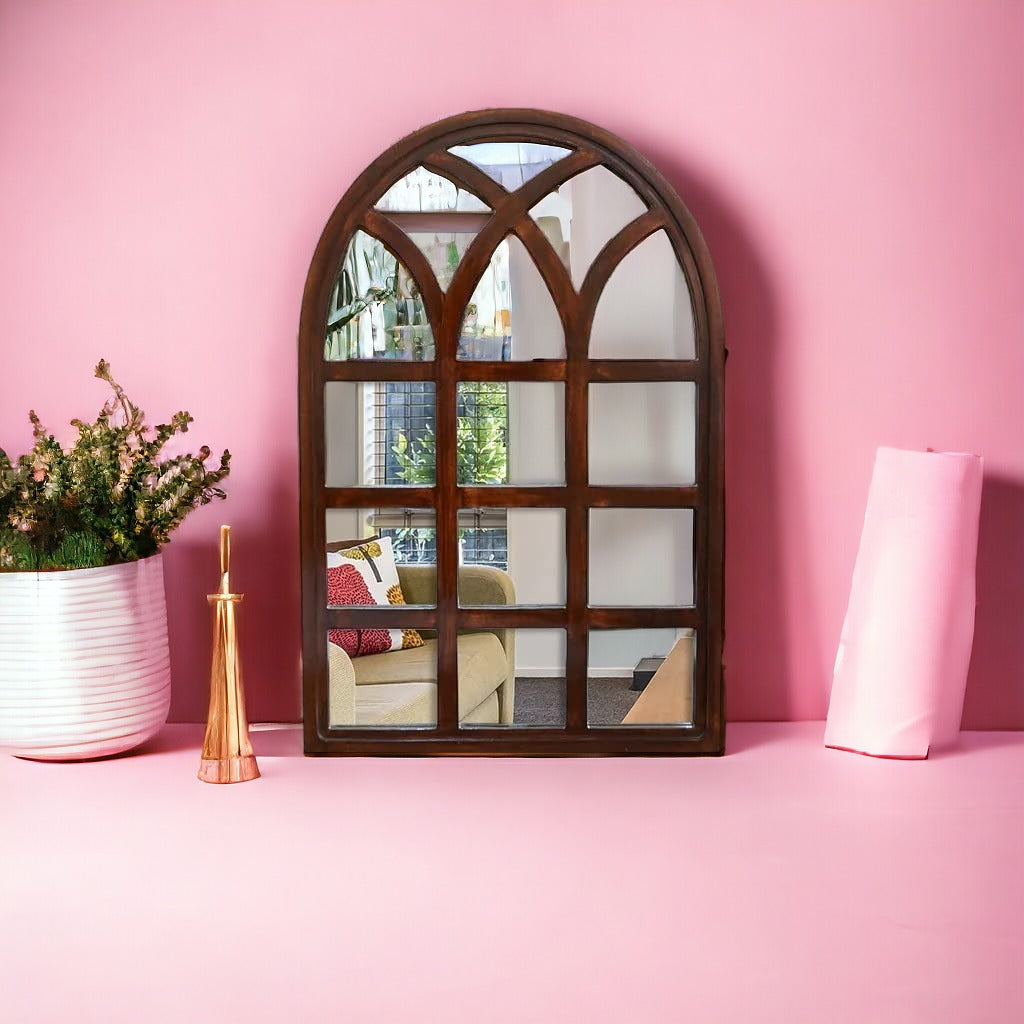 Arch Decorative Wall Décor Mirror Frame | 75x50cm - J.L.HOME DECOR