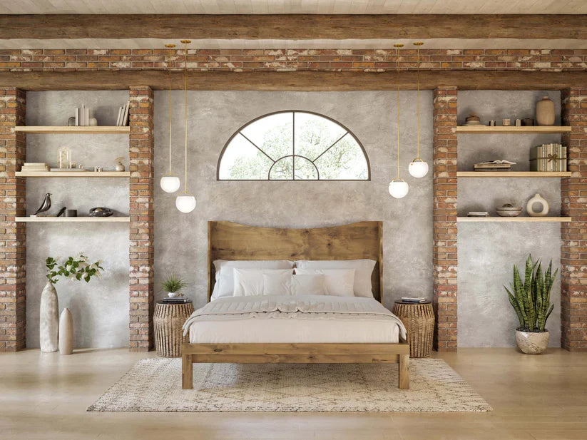  mango solid wood bed