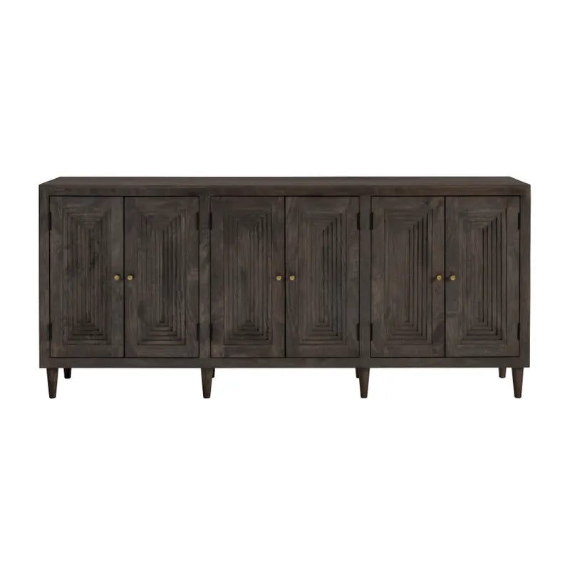 mango wood dining buffet