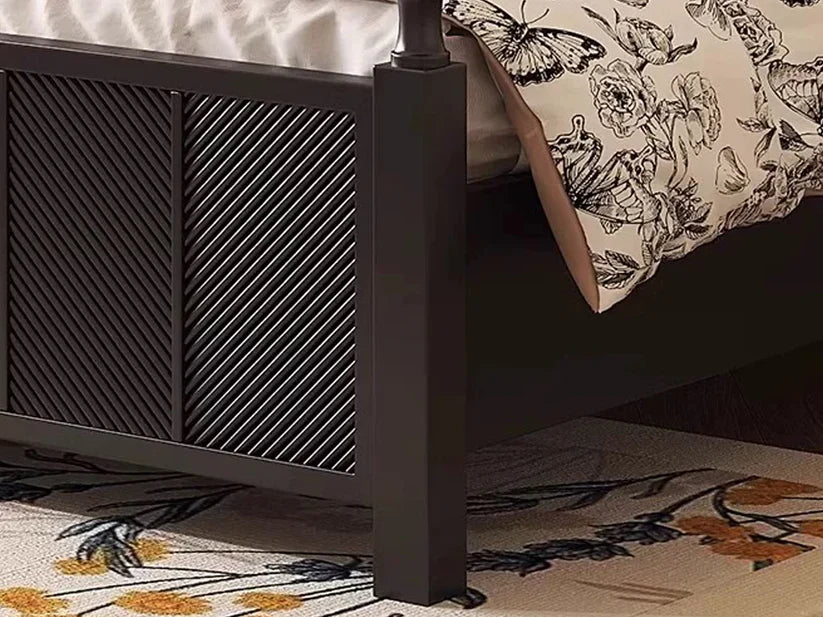 mango wood queen bed