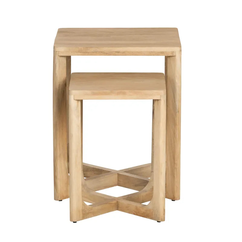  mango wood table set