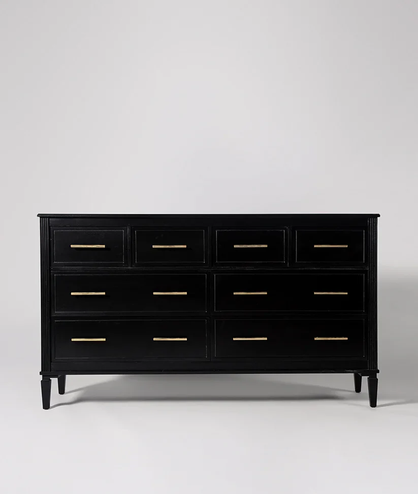 matte finish groove cabinet