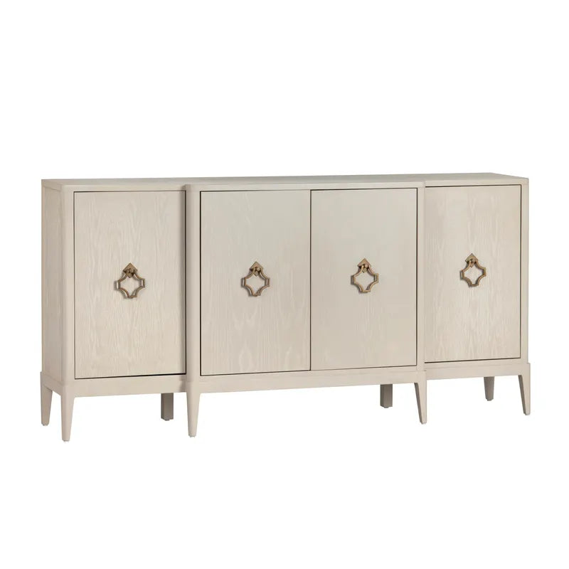 matte gold sideboard