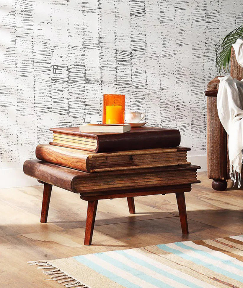medieval wood accent table