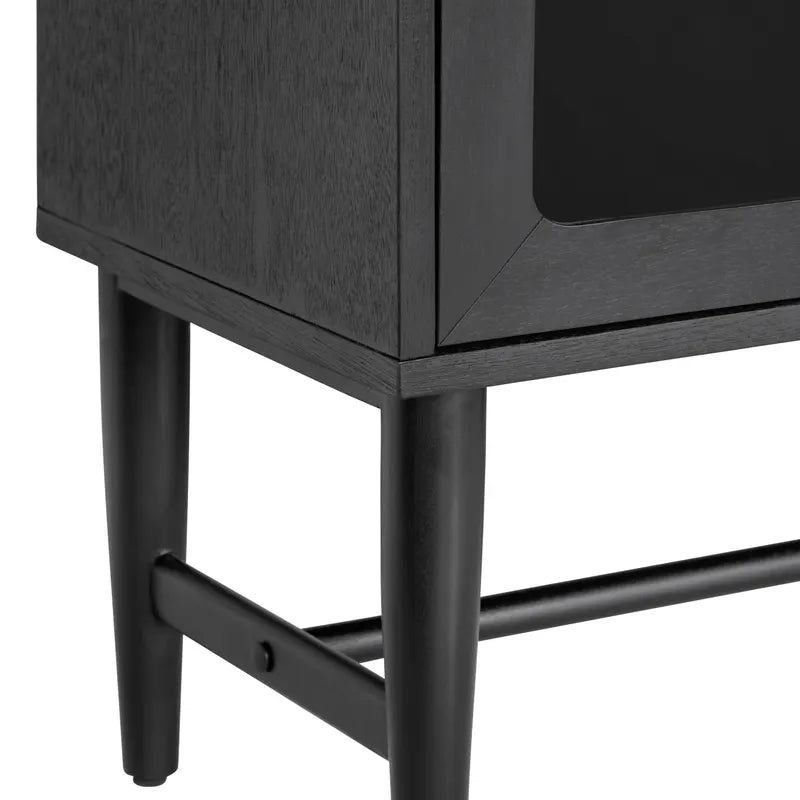 modern glass cabinet