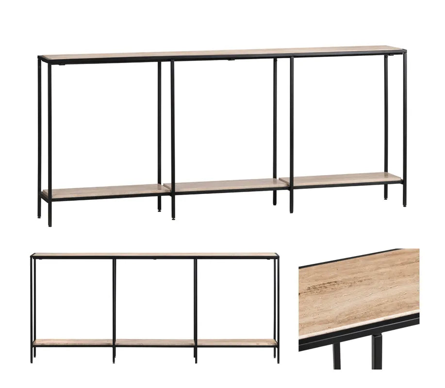 modern minimalist hallway console