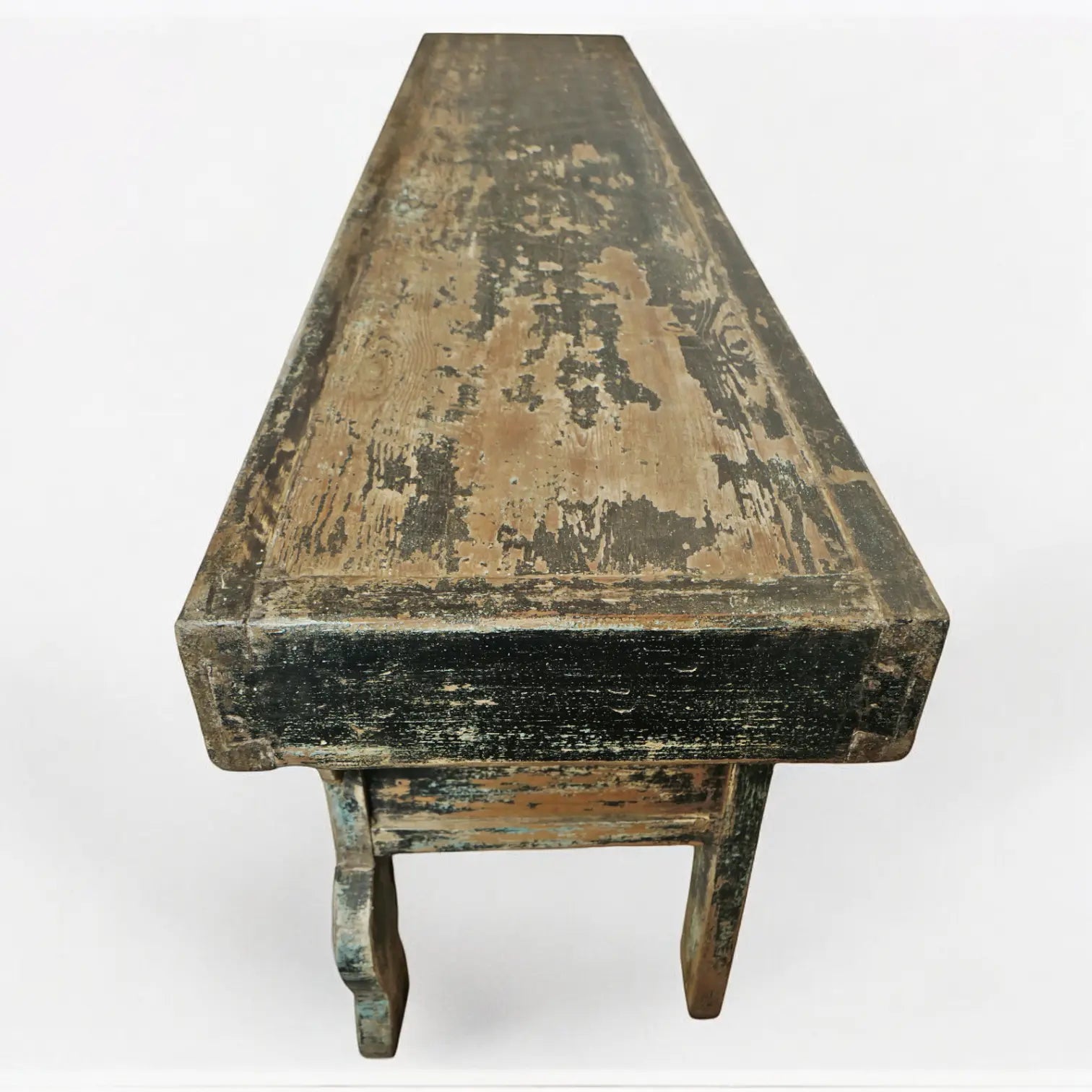 Turquoise Remnants Console Table or Sideboard With Five Drawers Sideboard  Antique Handcrafted Console Table jlhomedecor2021.myshopify.com