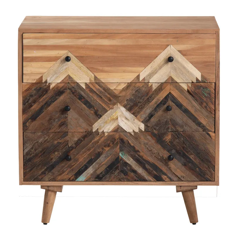 mountain pattern chest