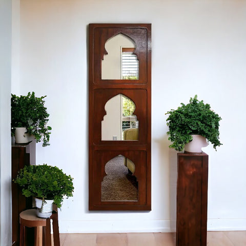 Long Arch Wall Mirror | 90x30cm - J.L.HOME DECOR