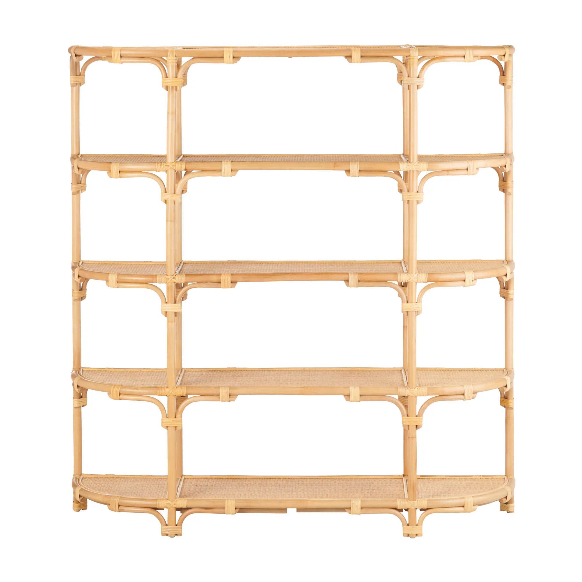  natural finish shelf rack