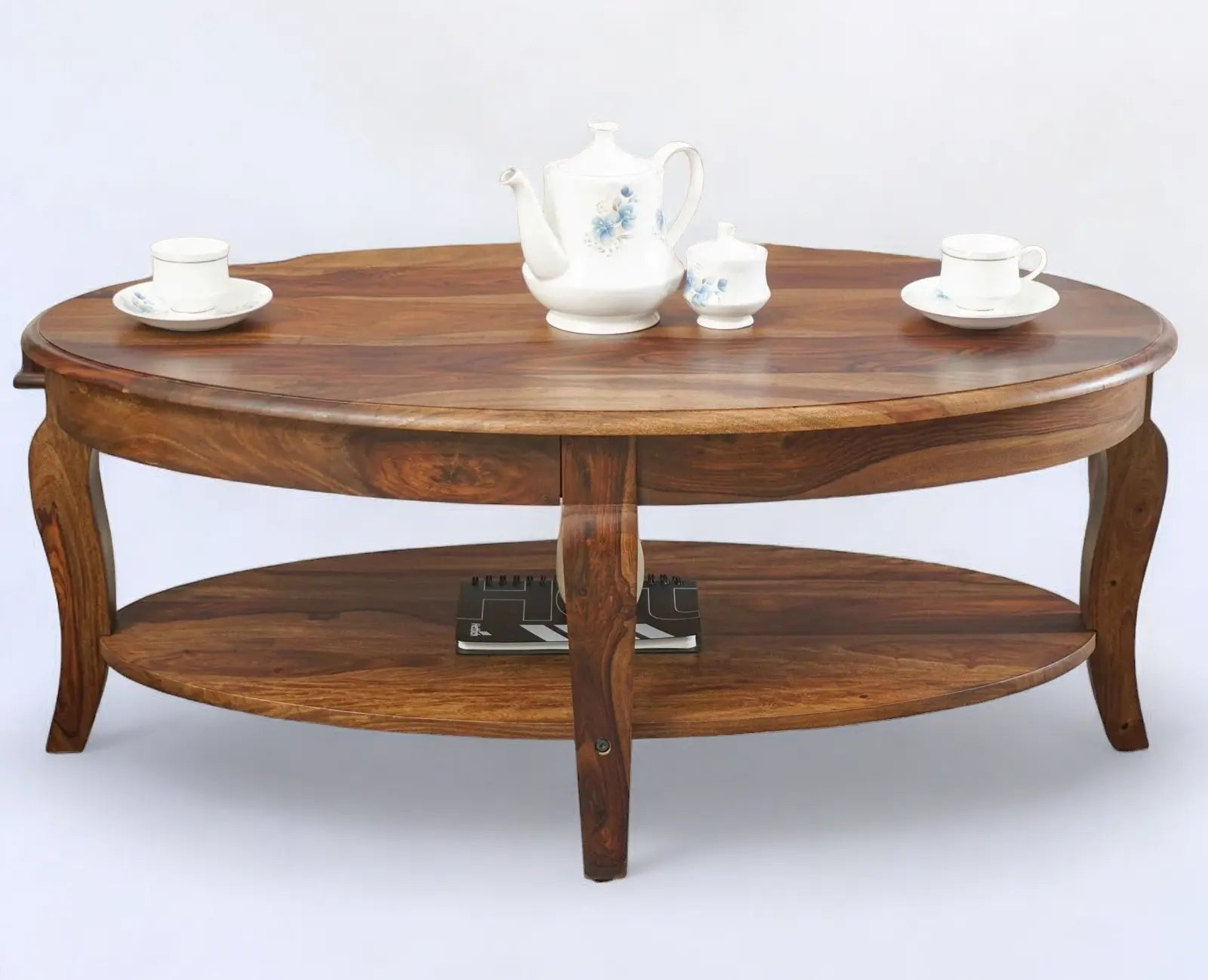 farmhouse coffee table/natural wood coffee table/Shelburne Round Coffee Table Solid Wood coffee table  burl wood coffee table​ jlhomedecor2021.myshopify.com