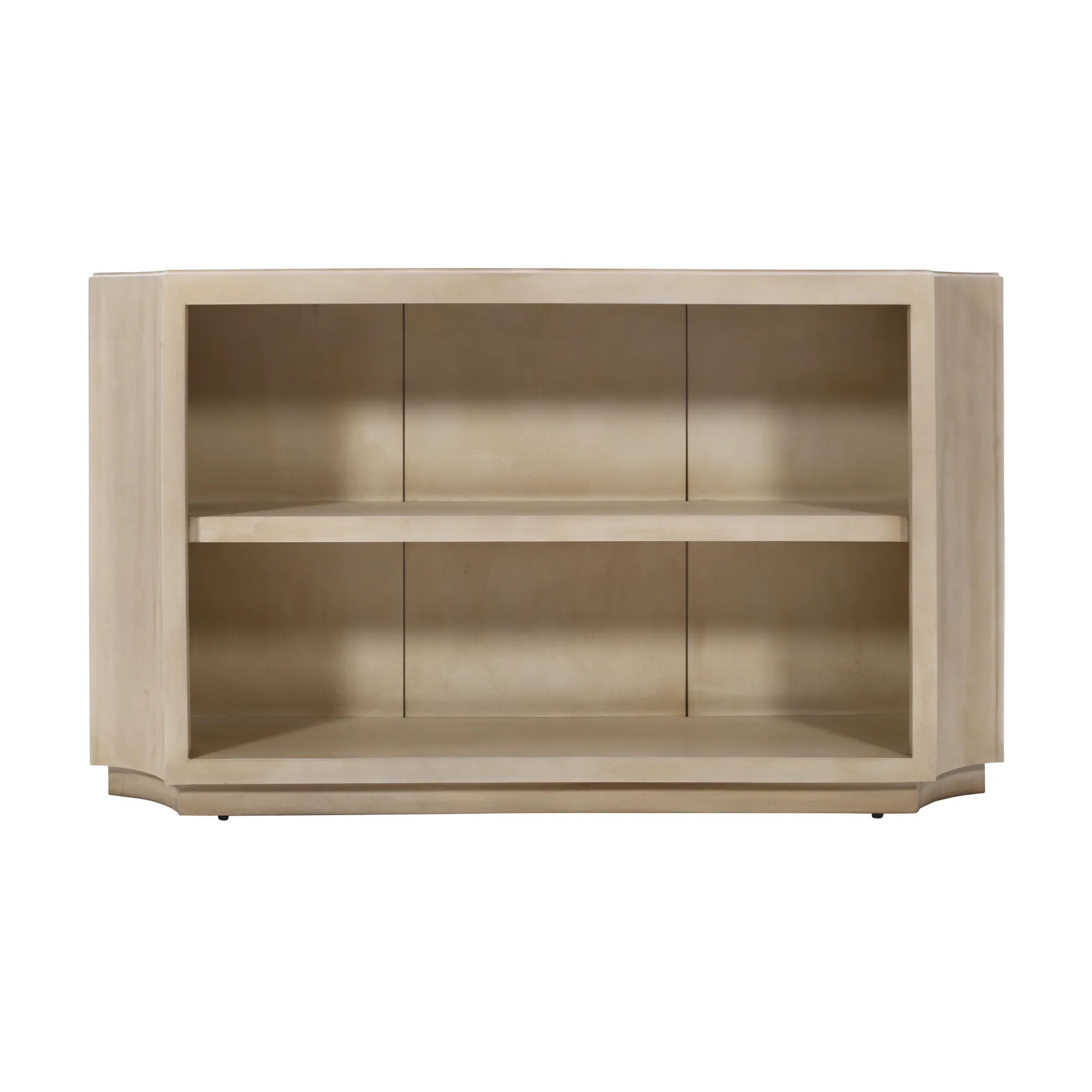 off-white stain entryway table