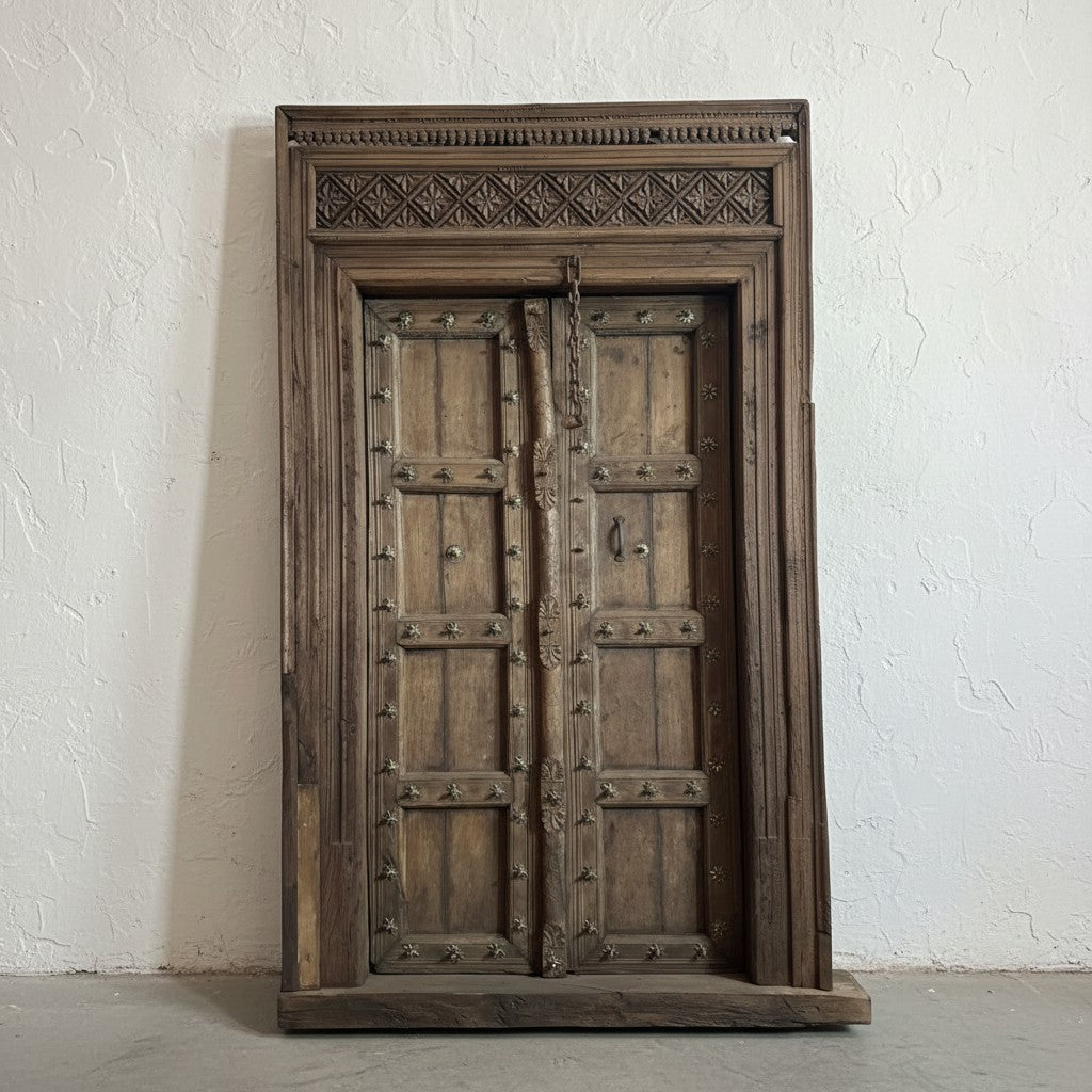 old simple style door