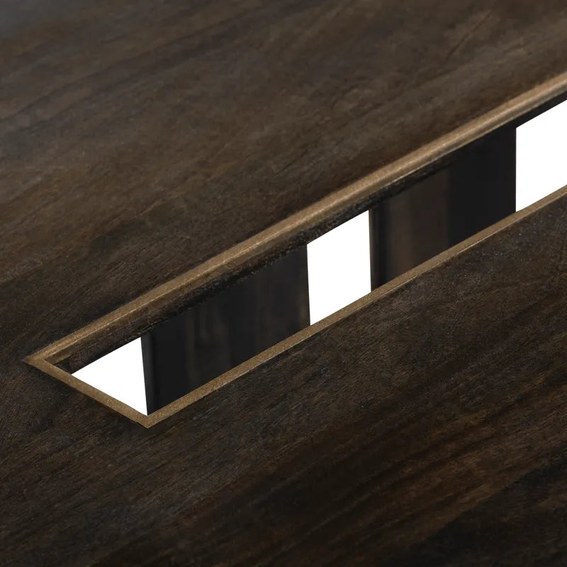  open shelf table