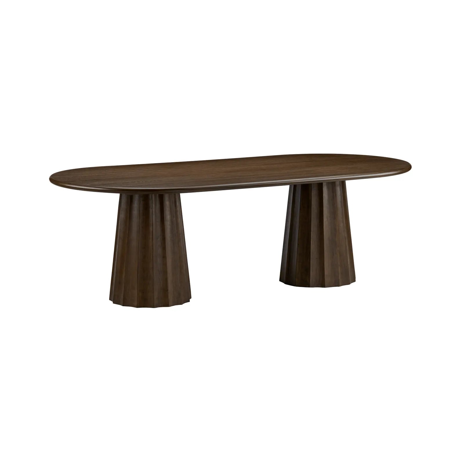 oval dining table