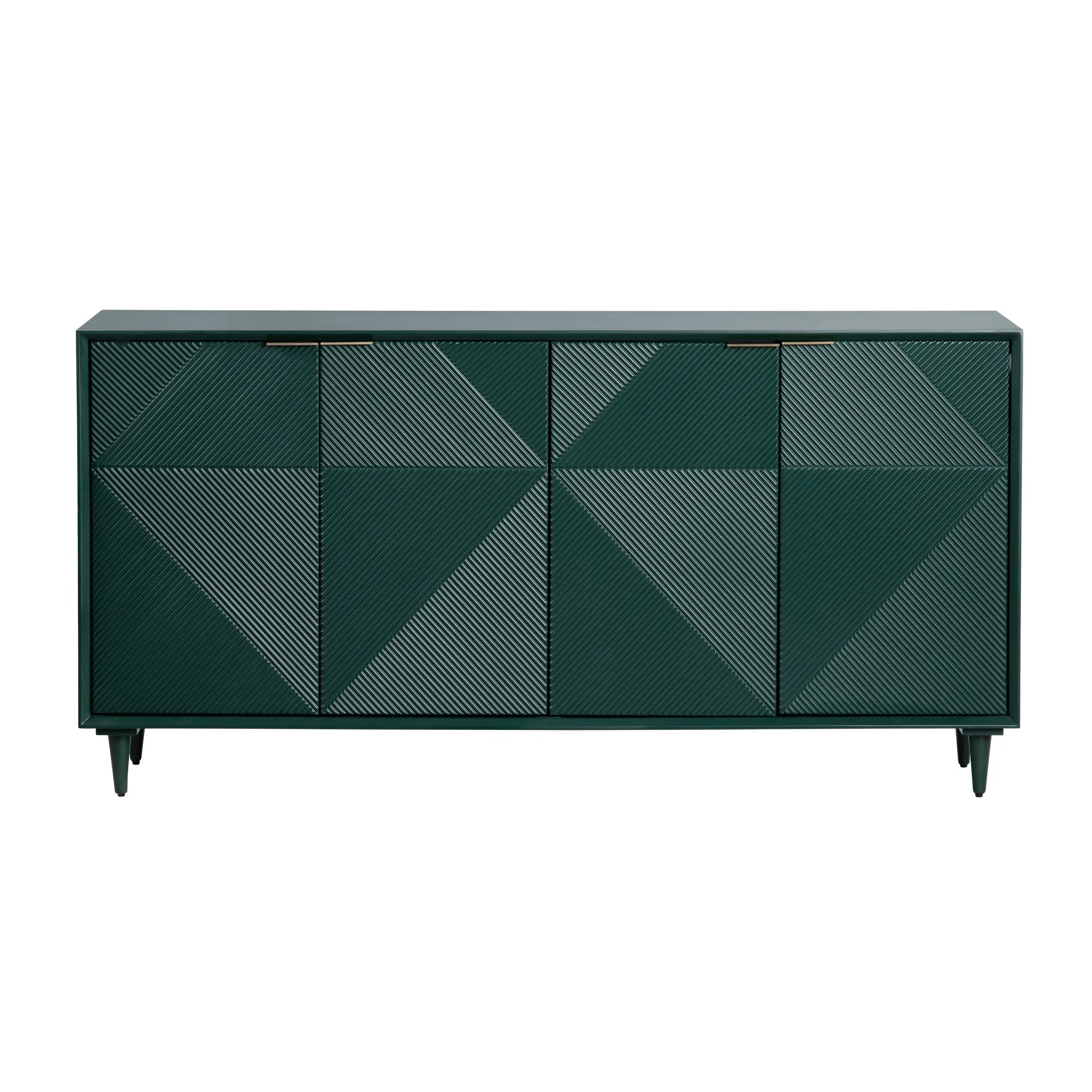 painted green sideboard