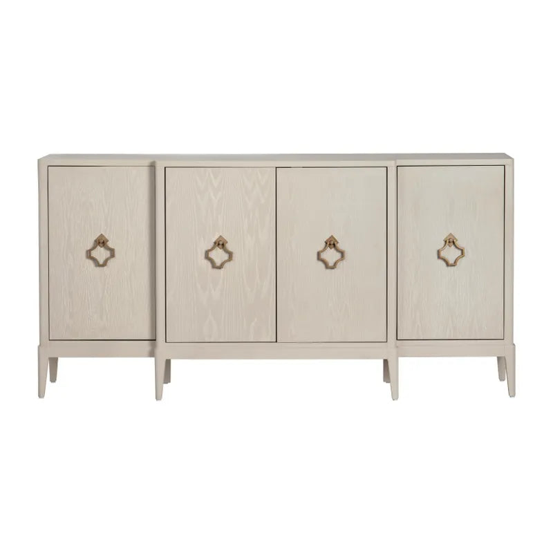 painted mango wood cabinet