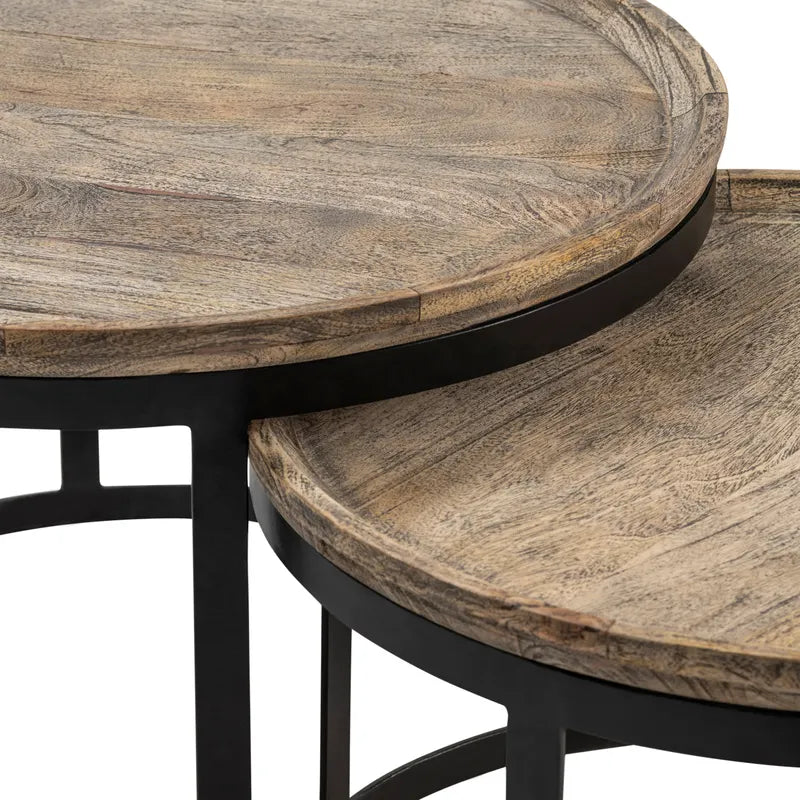 pair nesting table set