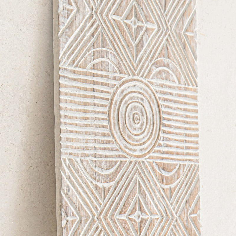 Whitewashed Wood Wall Panels | Set of 2 or Single | 100x40cm