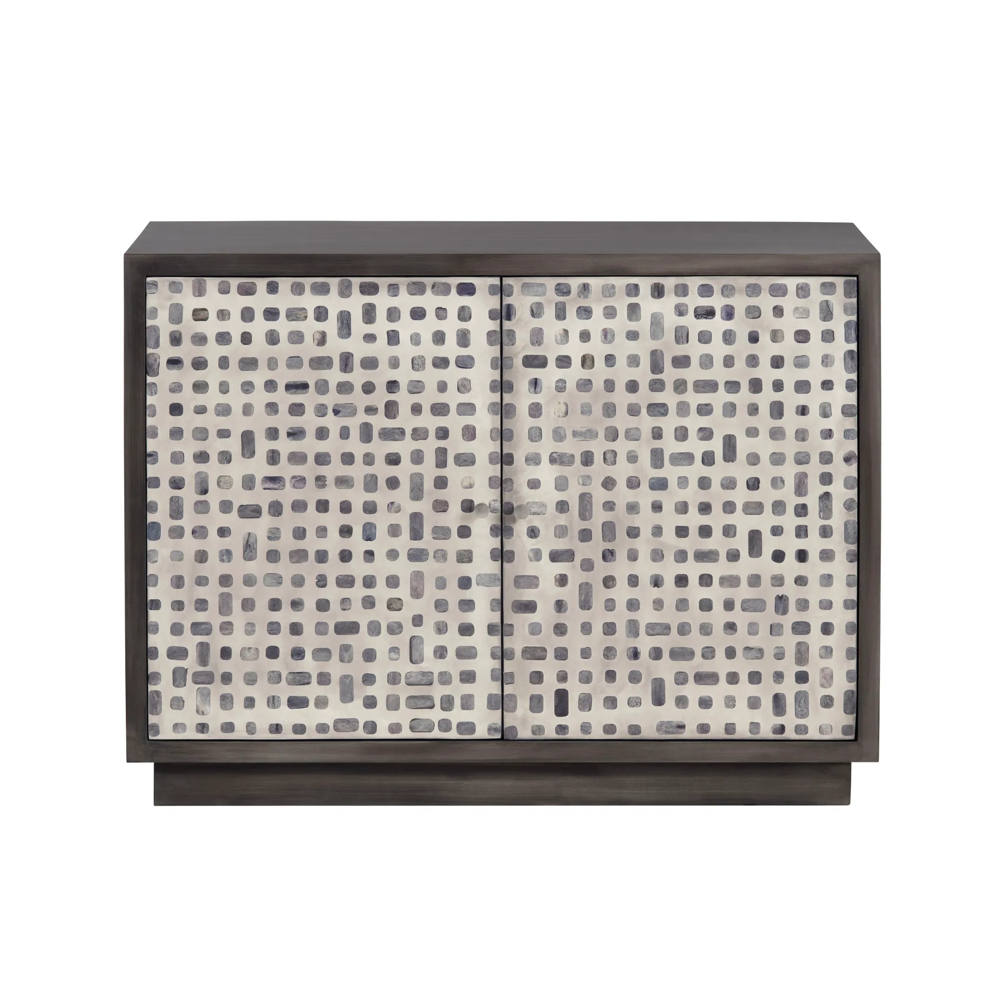 patterned storage cabinet