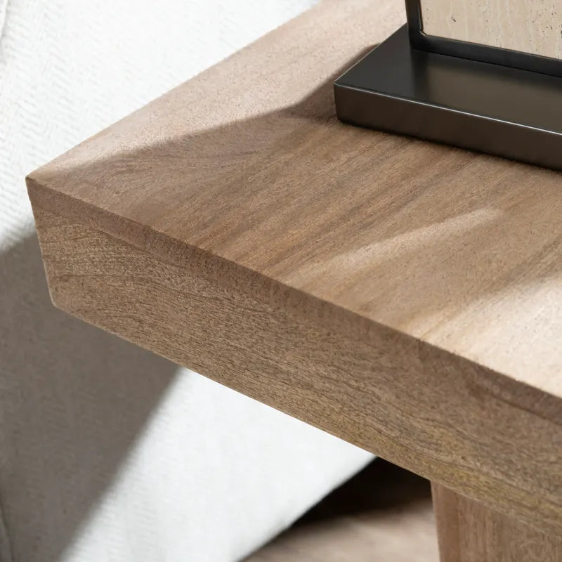 pillar base side table
