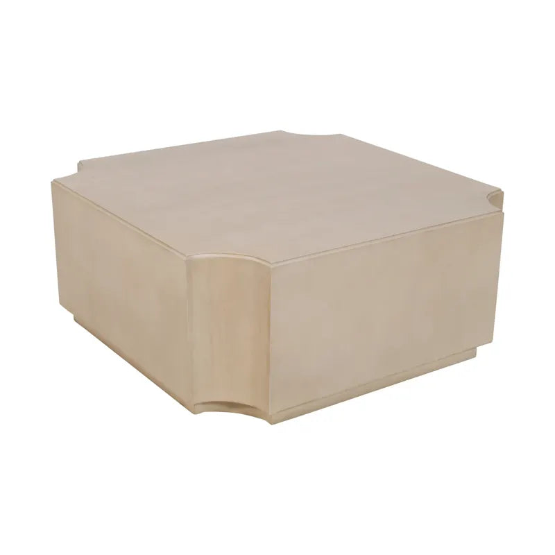 plinth concave coffee table