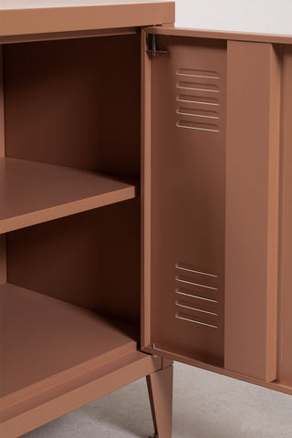 Stylish Metal Bedside Locker