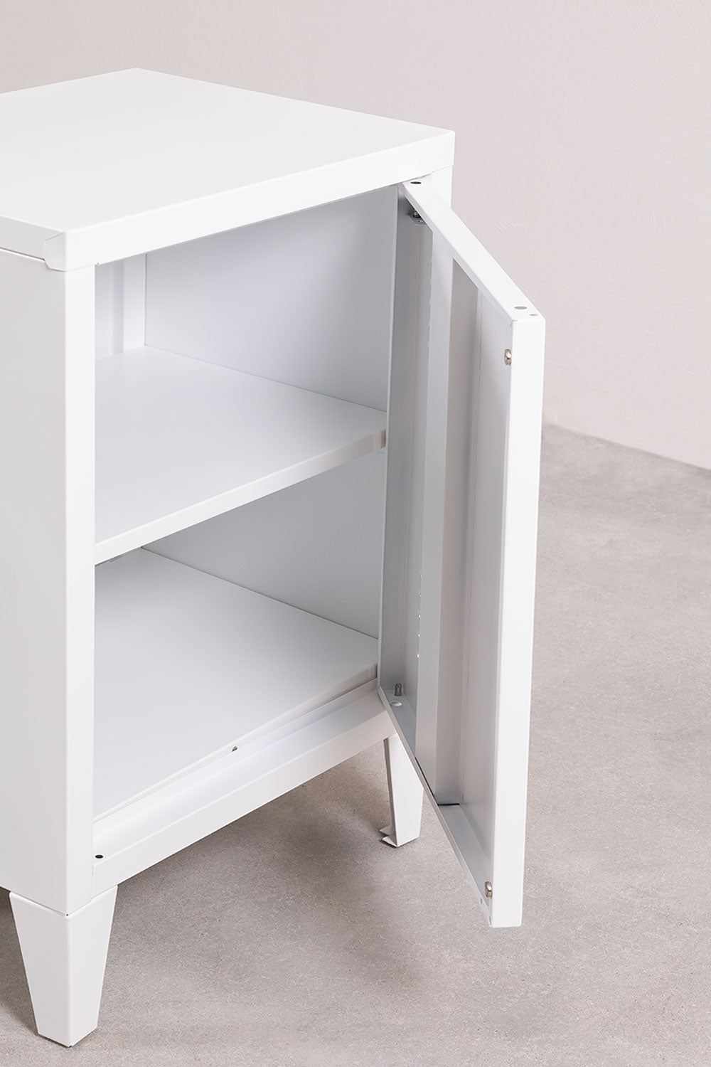 Stylish Metal Bedside Locker