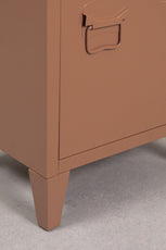 Stylish Metal Bedside Locker
