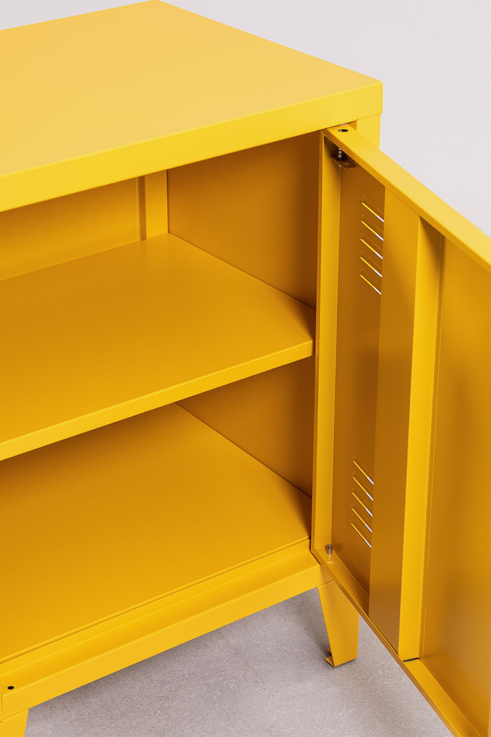 Stylish Metal Bedside Locker