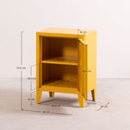 Stylish Metal Bedside Locker