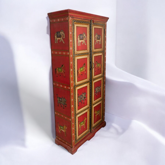 Rajasthani Traditional Solid Wood Wardrobe