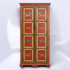 Rajasthani Traditional Solid Wood Wardrobe