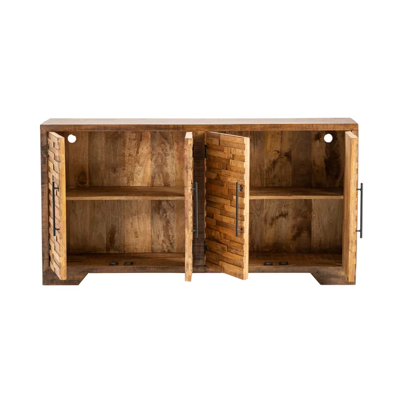 random strip sideboard