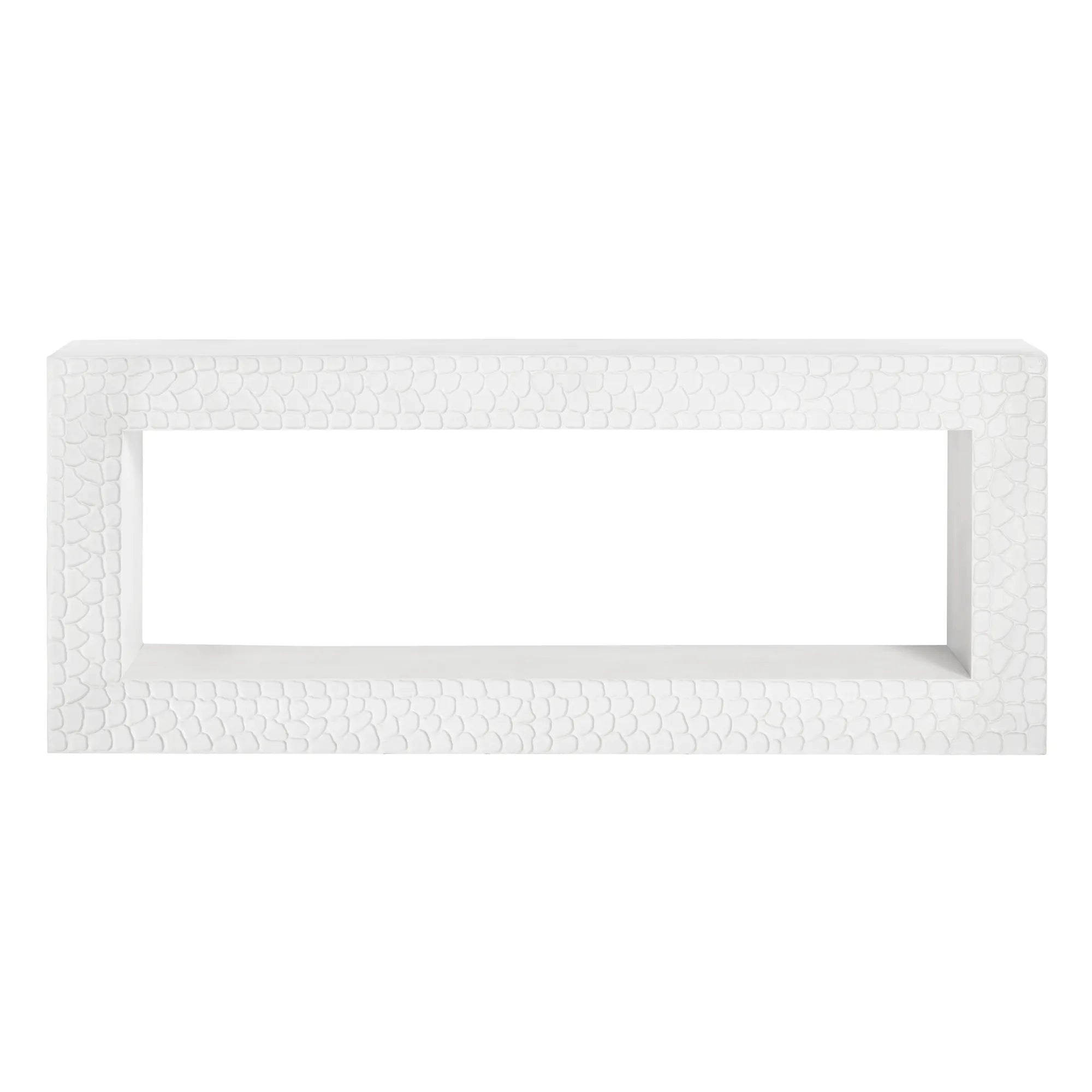 rectangular console table