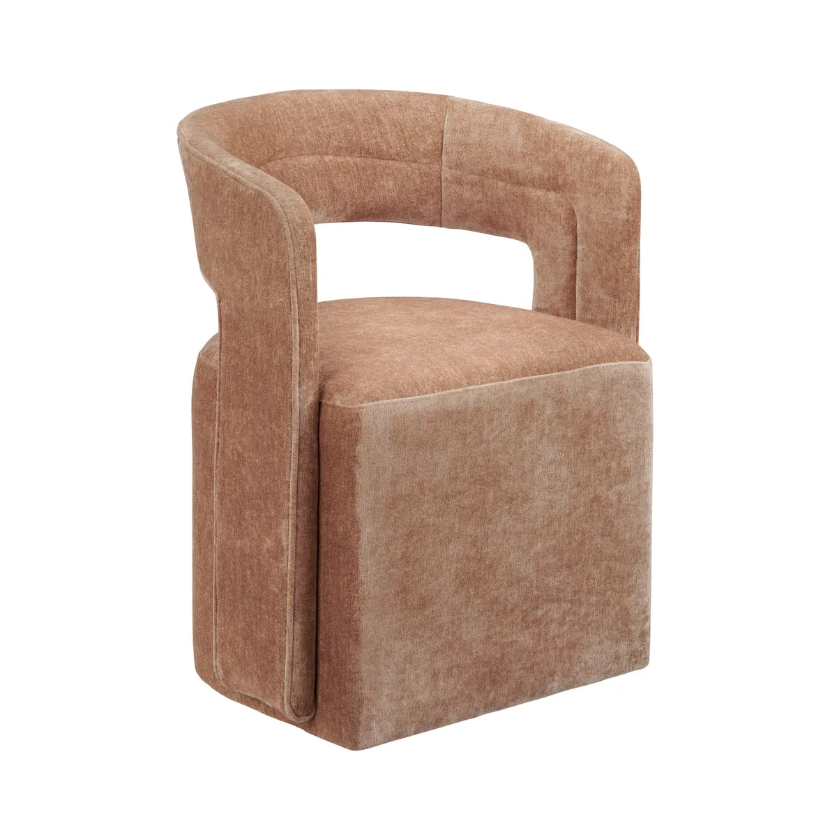 red dining chair