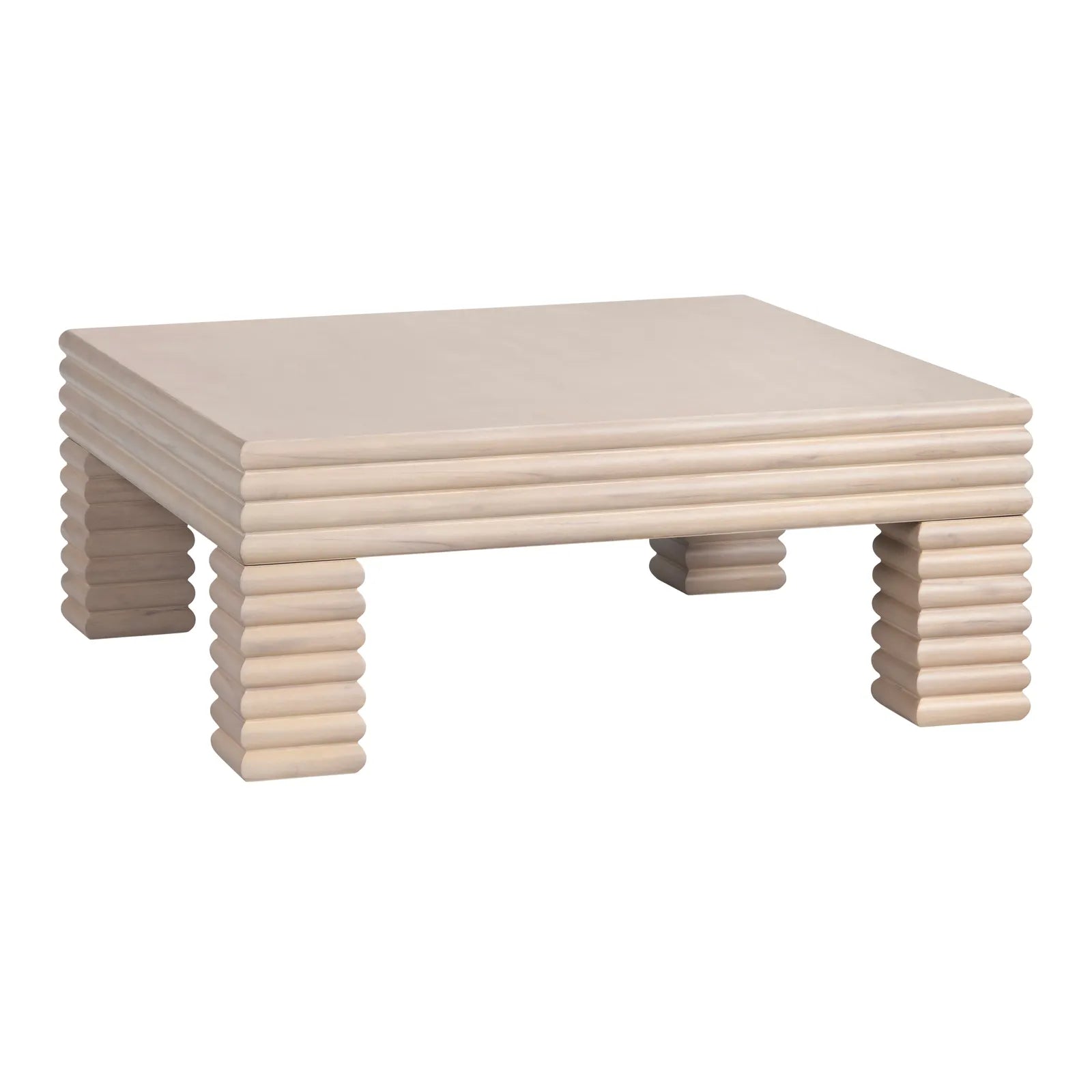 ribbed coffee table