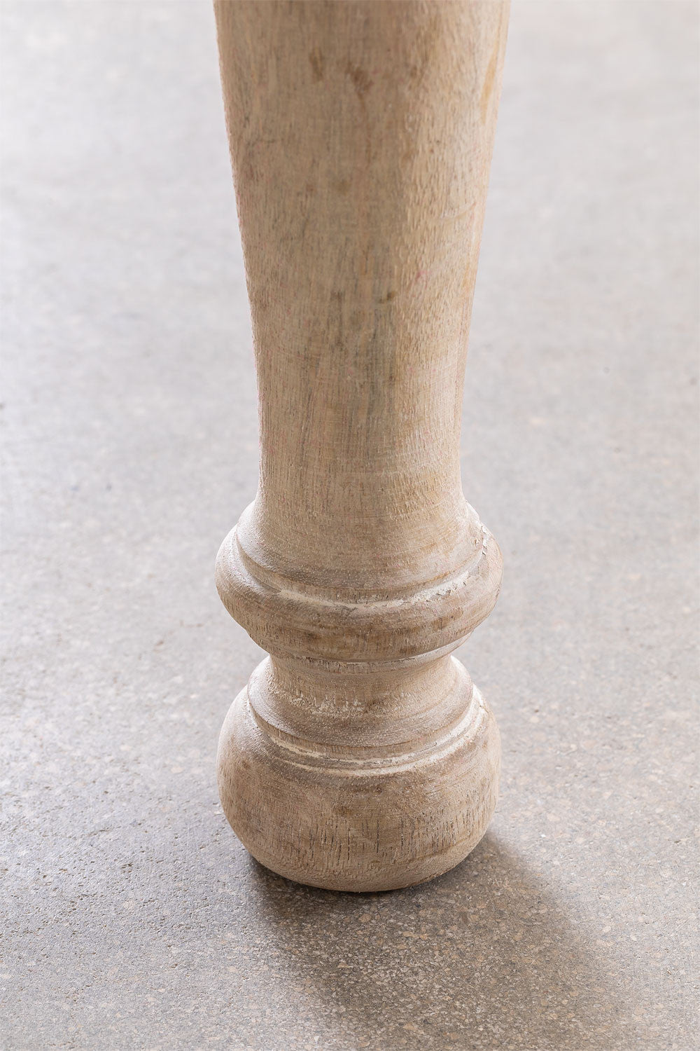 Handmade Nature's Elegance: Handcrafted Round Mango Wood Side Table / Centre Table - A Timeless Accent for Your Home