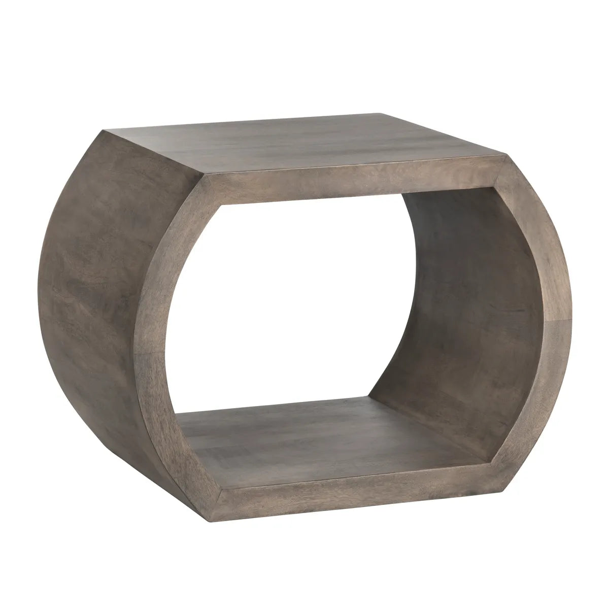 rounded edge side table