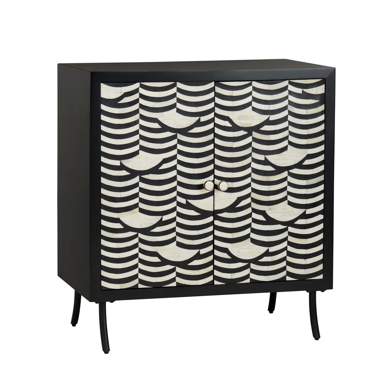 rumiro two door cabinet
