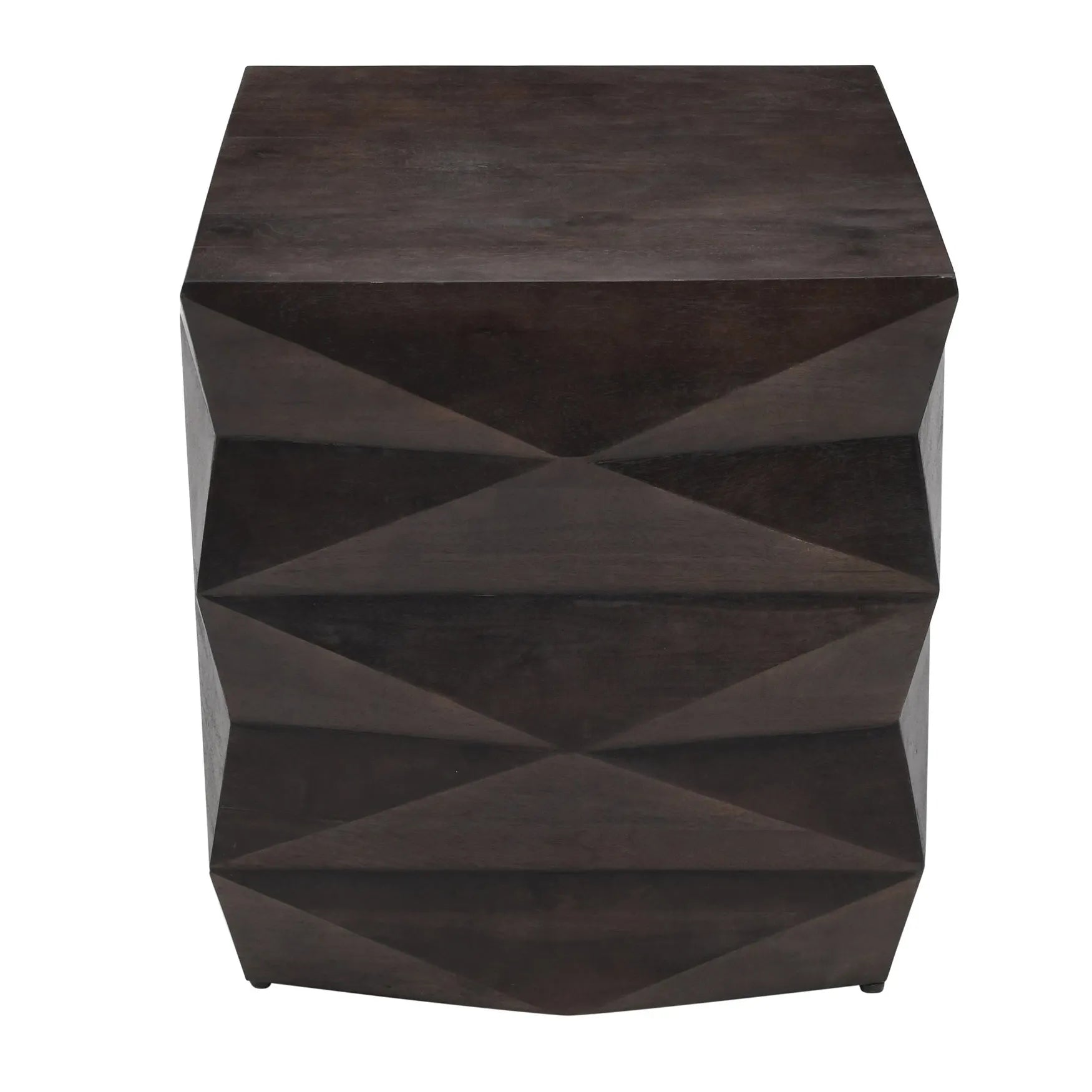sculptural end table