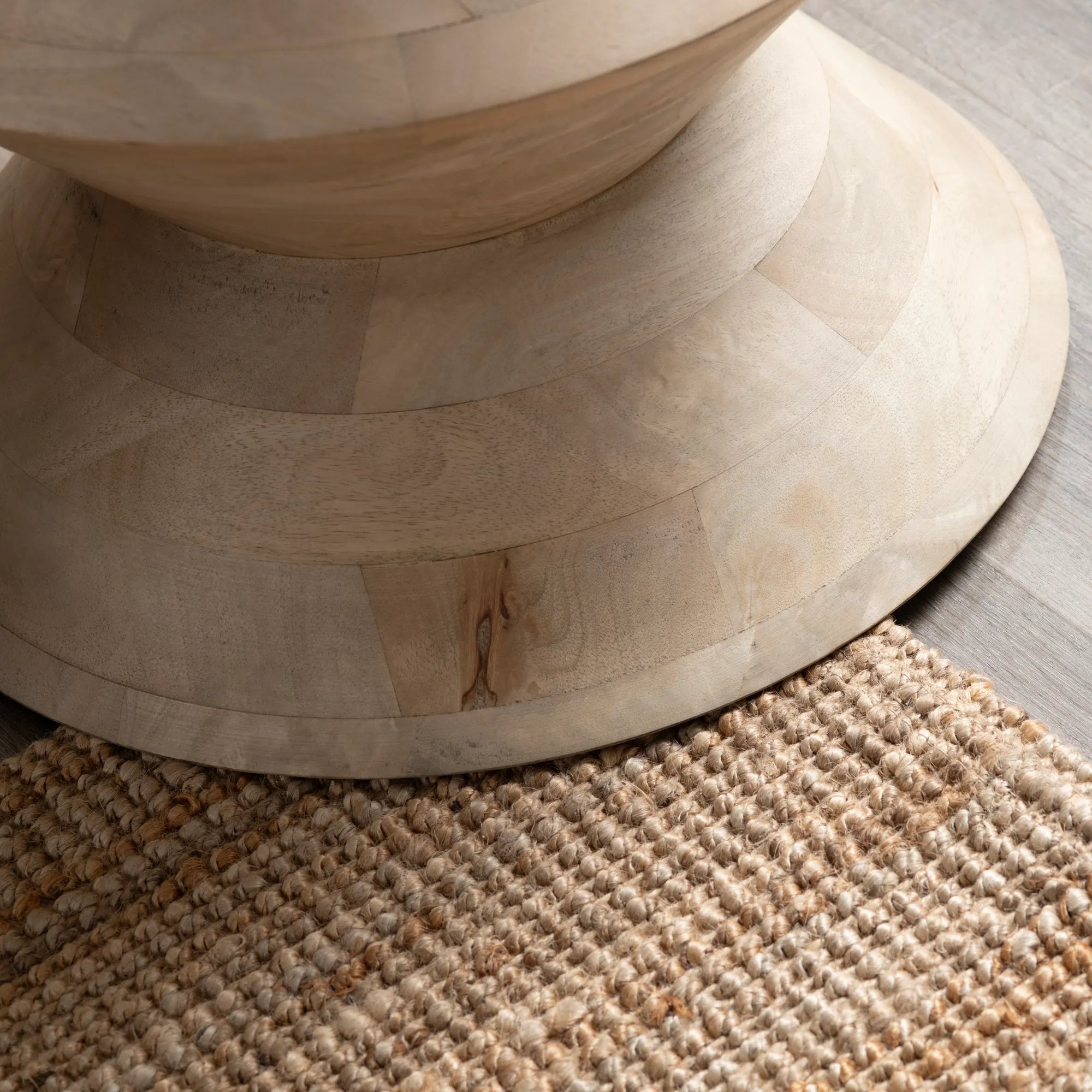 sculptural side table