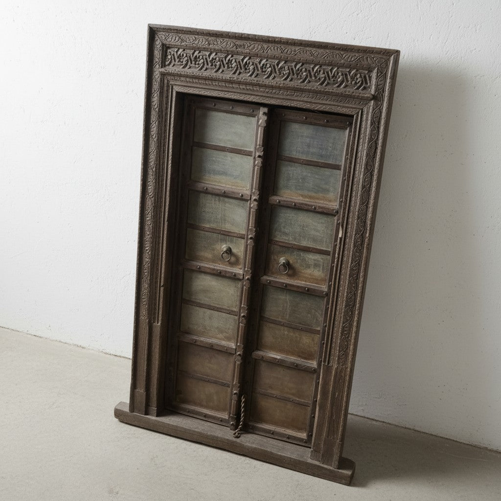 simple old style design door