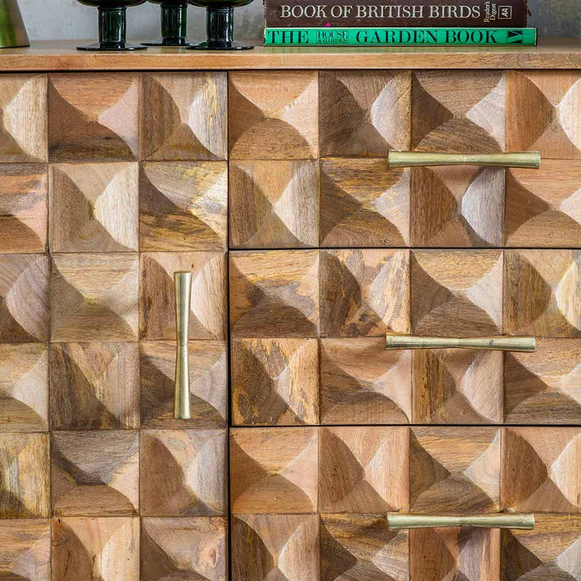 solid wood sideboard