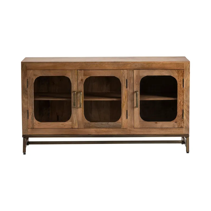 stained sideboard
