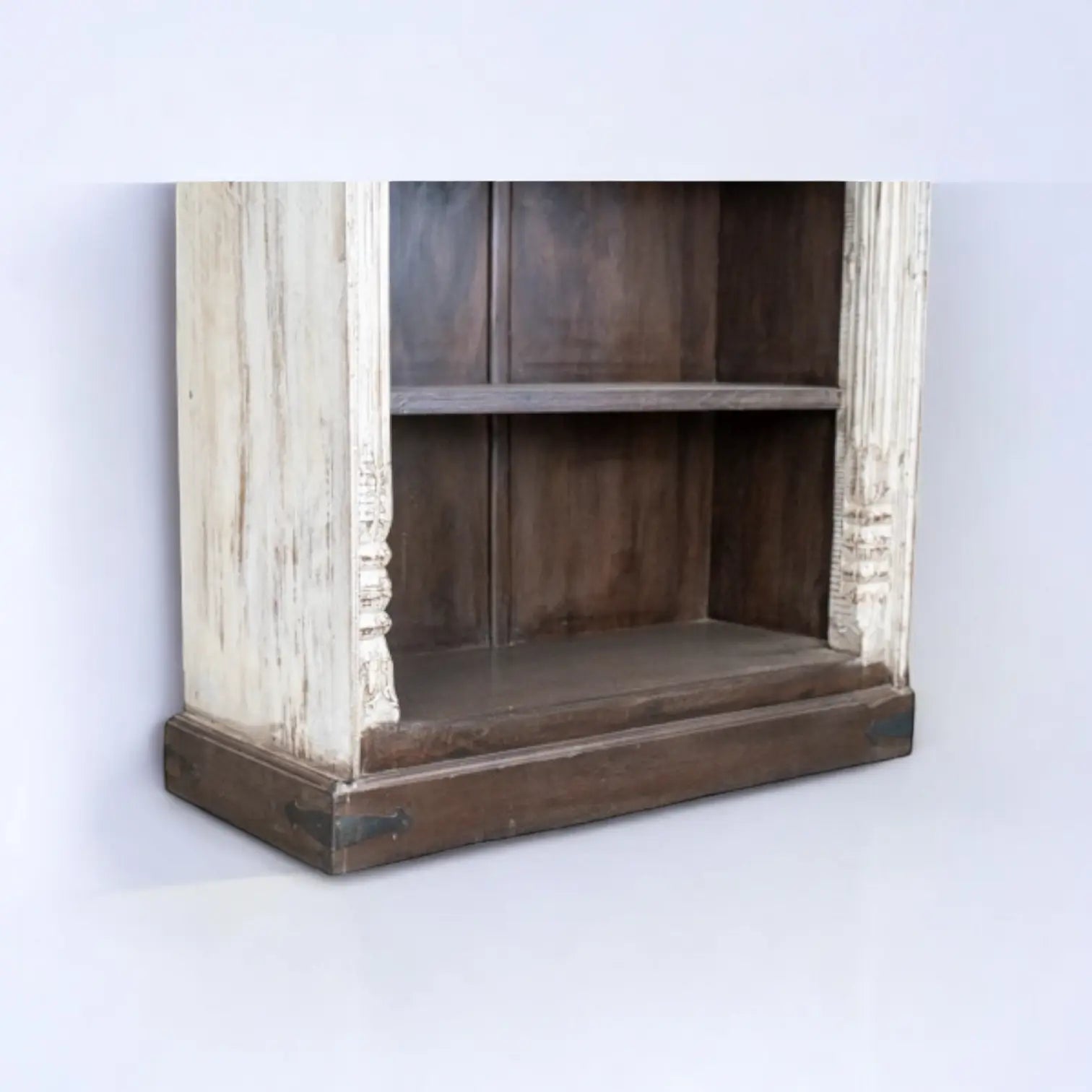 Rustic Solid Wood Bookshelf Bookshelves  adjustable bookshelf jlhomedecor2021.myshopify.com