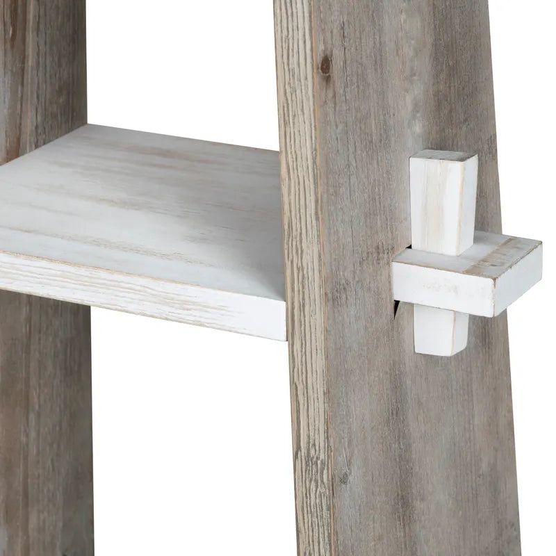 tapering open shelf