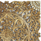 Square Wood Wall Panel - 5 Finish Options | Premium Mango Wood