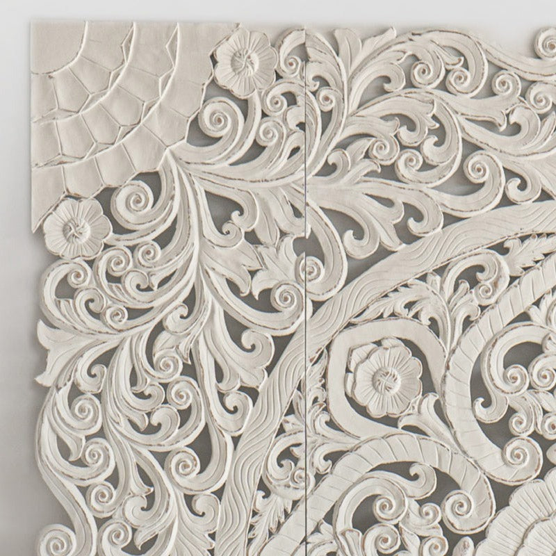 Square Wood Wall Panel - 5 Finish Options | Premium Mango Wood