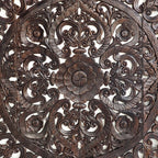Square Wood Wall Panel - 5 Finish Options | Premium Mango Wood